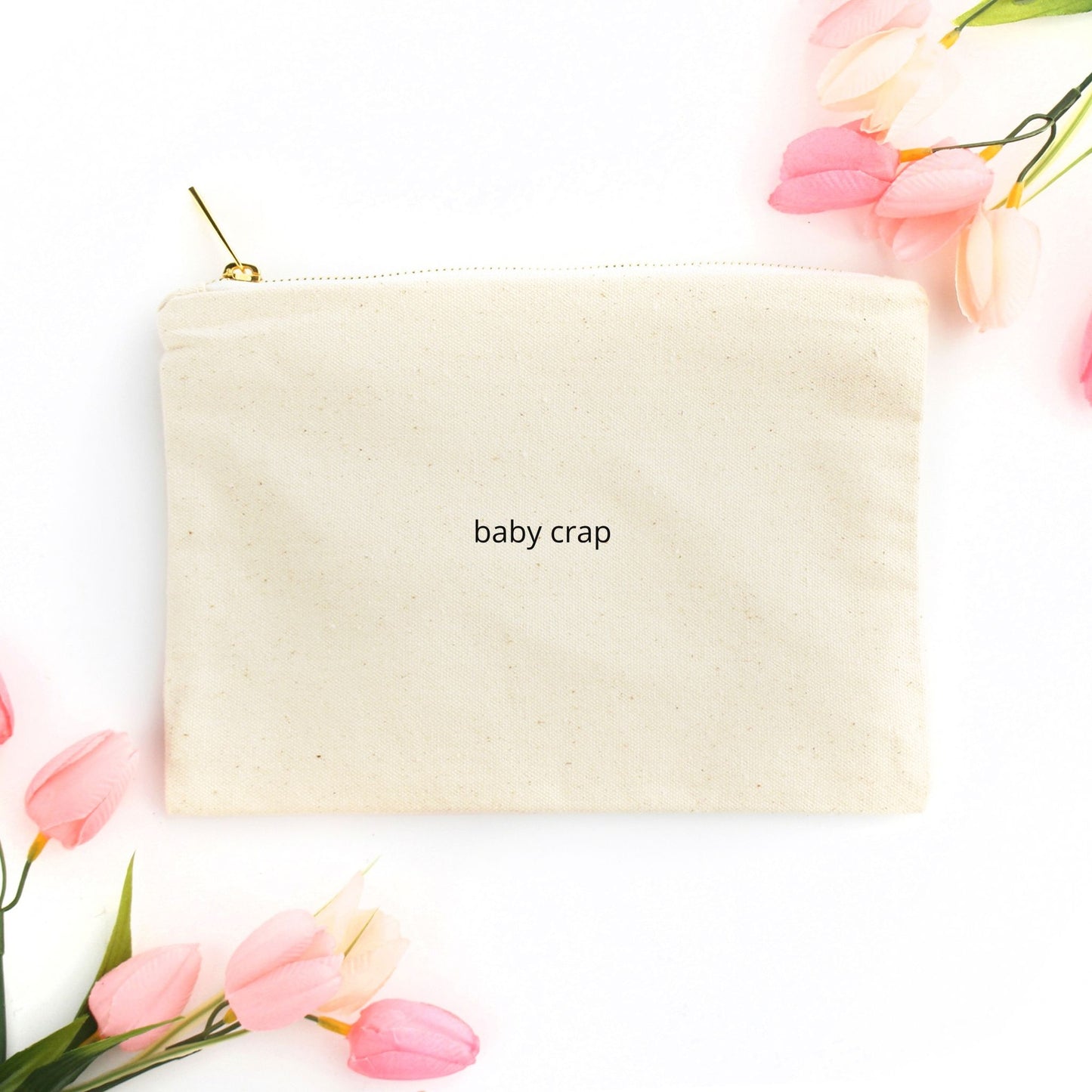 Baby Crap Zip Pouch