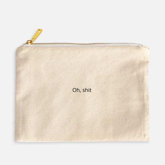 Oh, Shit Zip Pouch